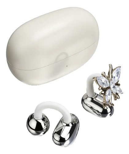 Audífonos Bluetooth Tipo Clip Con Diseño De Mariposa 2025