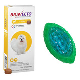 Bravecto 2 Á 4kg Antipulga Porte Pequeno+brinde Mordedor Led