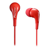 Audífono Pioneer Se-cl502-r In Ear Alta Calidad Rojo