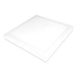 Panel Plafon Led Aplicar Cuadrado 18w Blanco Calido 21x21cm