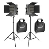 Kit Luces Led Neewer Nl 660 De 40w Para Video Y Fotografia.