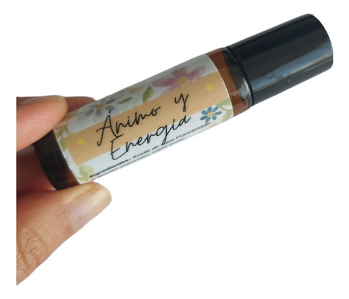 Roll On Animo Y Energia Aromaterapia Aceite Esencial