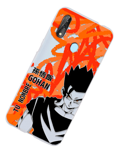 Funda Para Zte Dragon Ball Z Gohan Con Tu Personalizado