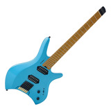 Guitarra Strinberg Shn6 Next Blue Multiscale + Bag Regulada