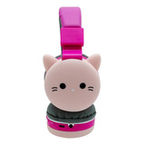 Audifonos Bluetooth Inalambricos Diadema Manos Libres Kawaii