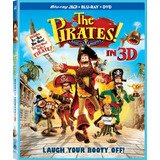  Piratas! Triple Combo: Blu-ray 3d / Blu-ray / Dvd 
