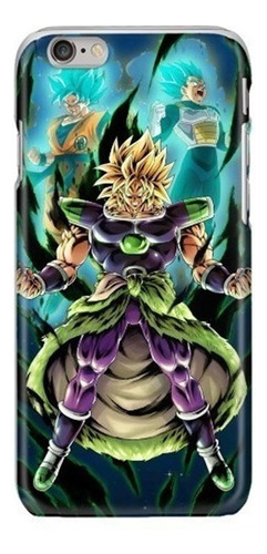 Funda Celular Broly Goku Vegueta Blue Dragon Ball Super Saya