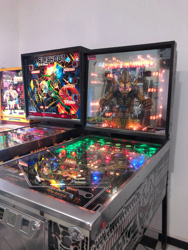 Flipper Pinball Space Invaders -impecable- Clarck Argentina