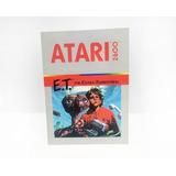 Et Extraterrestre Atari 2600 - Caja Con Manual Cust