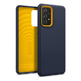 Funda Caseology Nano Pop Para Galaxy A72 2021 Azul