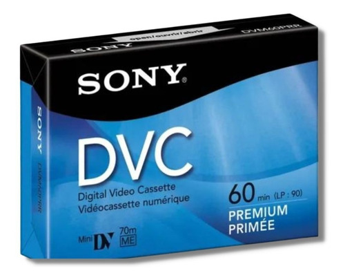 Cinta De Video Mini Dv 60 Minutos Sony