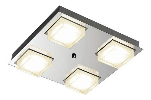 Plafon Led Cube 4 Luces Alta Potencia 48w Dimerizable A