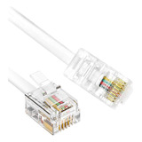 Cable Rj45 A Rj11, Conector De Telfono A Ethernet De 6 Pies