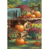 Toland Casa Jardin Granja Calabaza 28 X 40 Pulgadas Decorat