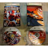 Juego De Forza Motorsport 2 + Marvel Ultimate Alliance Xbox 