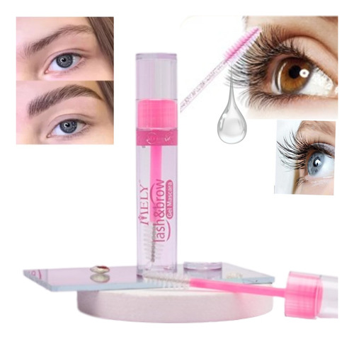 Gel Mascara Transparente Para Pestaña Y Cejas Mely X1u