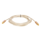 Cable De Fibra 5.1 Con Banda De Sonido Digital Óptica Dorada