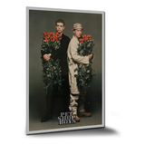 Pôster Pet Shop Boys Neil Tennant Poster Placa A4 30x21cm C