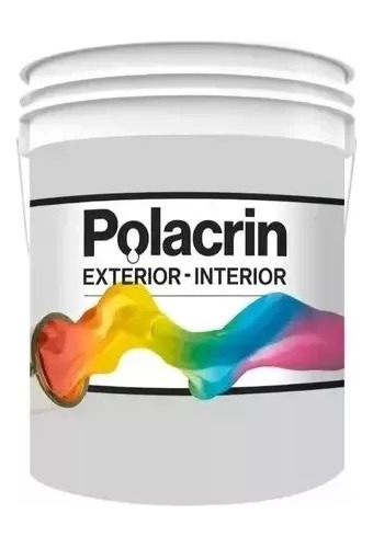 Látex Interior Exterior Polacrin 4l - Colornet