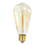 10 Focos Led Vintage Edison Bulbo Luz Calida 40w = 400w E27