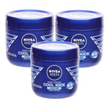  Crema Corporal Nivea Men Cool Kick - Paquete De 13.5 Onzas L