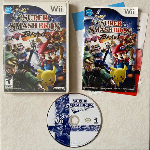 Súper Smash Bros Brawl Original Para Tu Wii