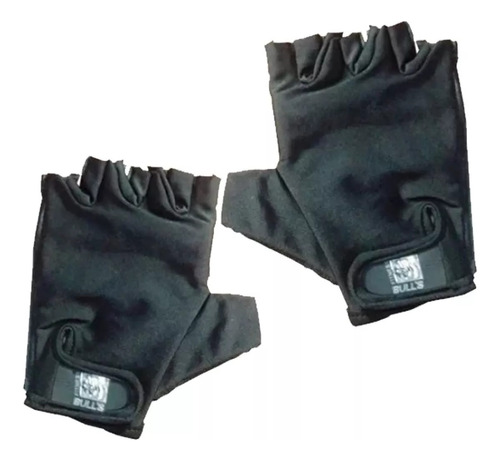 Guantes Fitness Bulls 17088 Gimnasio Gym De Lycra Y Cuerina