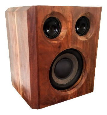 Sub Madeira Marchetada Sony 2.1 Ativa Woofer 5´´ Driver Ti 