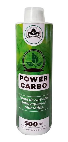 Powerfert Power Carbo 500ml Co2 Líquido Aquários Plantados