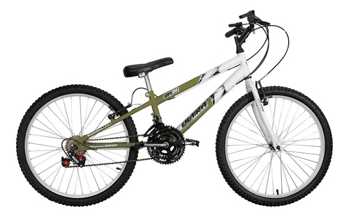 Bicicleta Aro 24 Quadro Rebaixado 2 Cores 18 Marchas Oferta