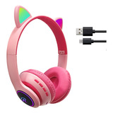 Auriculares Inalambricos Bluetooth Recargable Orejitas Luces