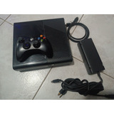 Consola Xbox 360 Slim Negra Usada