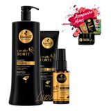 Kit Haskell Cavalo Forte Shampoo 1l + Leave-in + Selante Nf