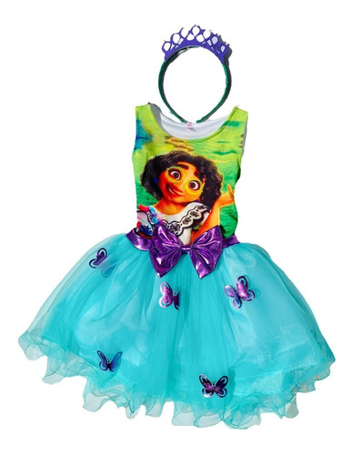  Vestido/disfraz Compatible Con Mirabel Encanto Princesas