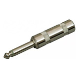 Ficha Conector Plug Ts Mono Metalico Pro - Seetronic St201