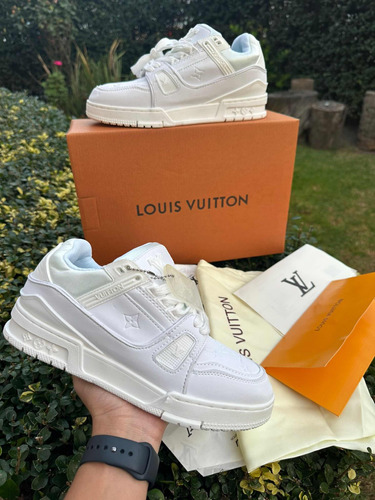 Tenis Lv Trainer Louis Vouitton Blanco