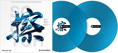 Rekordbox Control Vinyl Azul (par)