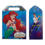 Ariel Sirenita Princesa Pack 60 Dulceros Cajitas Bolo Feliz