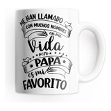 Tazón Taza Personalizada Día Del Papá - Mi Nombre Favorito