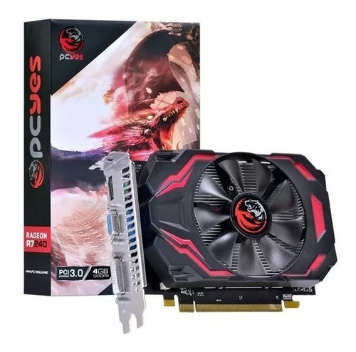 Placa De Video Amd Radeon R7 240 4gb Ddr5 128 Bits Pcyes N/f