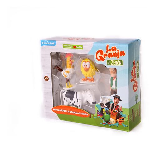 Granja De Zenon Blister De 4 Figuras Coleccionables Surtidas