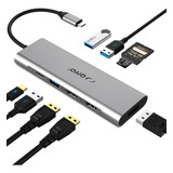 Estacin De Acoplamiento, Hub Usb C, Estacin De Acoplamiento 