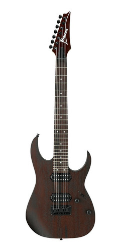      Guitarra Ibanez 7 Cordas Rg7421 Walnut Flat