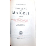 Novelas De Maigret 3 George Simenon Aguilar Usado #