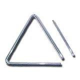 Triangulo Instrumento De Acero 30 Cm Con Baqueta 