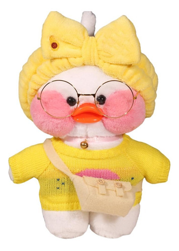 Peluche Pato Kawaii Patito Juguetes Amarillo Ropa-accesorio