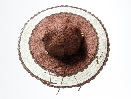 Sombreros De Verano  De Paja Para Mujer Con Visera Gorro Sol