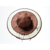Sombreros De Verano  De Paja Para Mujer Con Visera Gorro Sol