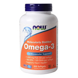 Suplemento Em Softgels Now  Omega-3 Ômega 3 Omega-3 Em Pote 200 Un