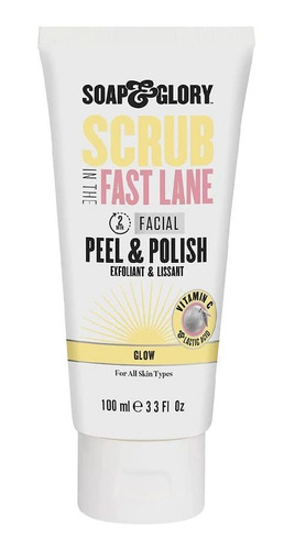 Soap & Glory Peel & Polish - Exfoliante Facial De Dos Minuto